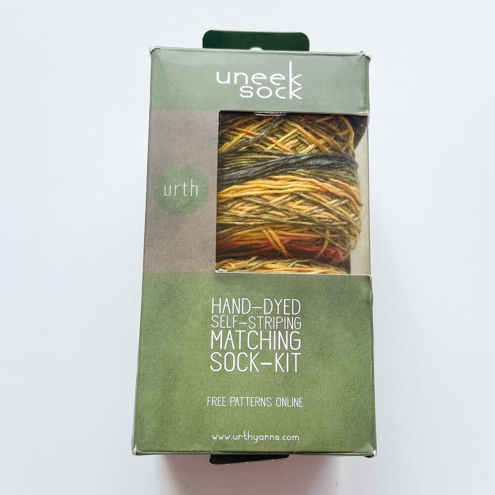 NEW Urth Yarns Uneek Sock Hand-Dyed Self-Striping Sock Kit Color 55